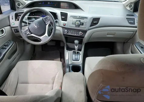 2012 Honda Civic Ex from USA, damaged, VIN 19XFB2F86CE331254